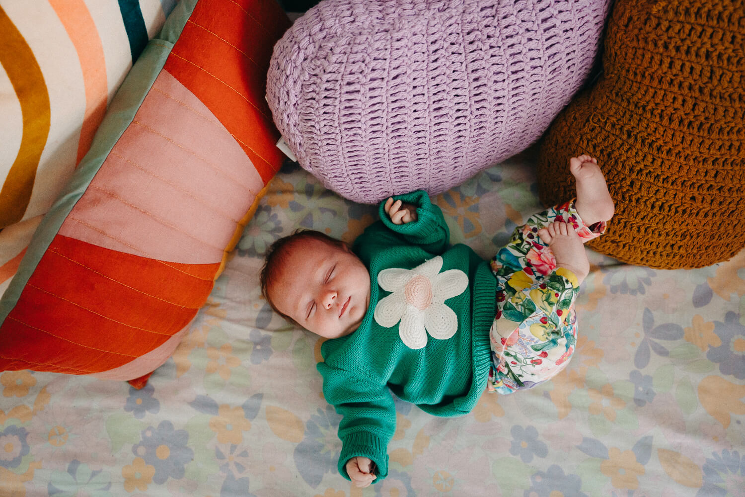 Family, Wedding & Newborn Photographer in Melbourne | Gill Juergens Photography | Bright and Colourful Newborn Photos | Gill Juergens Photography