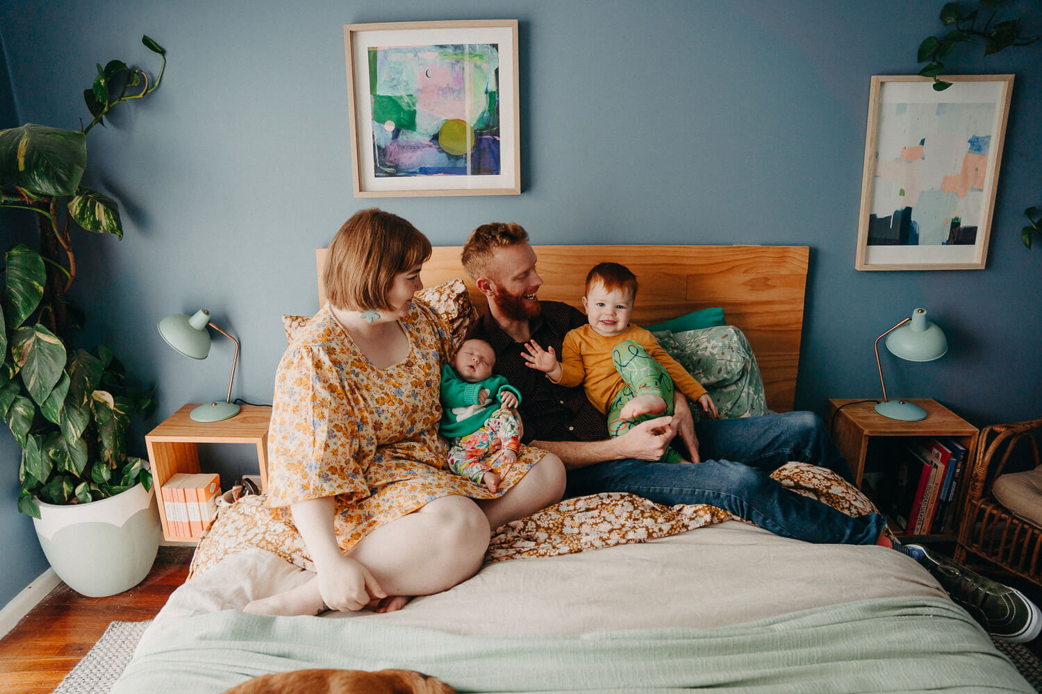 Family, Wedding & Newborn Photographer in Melbourne | Gill Juergens Photography | Bright and Colourful Newborn Photos | Gill Juergens Photography