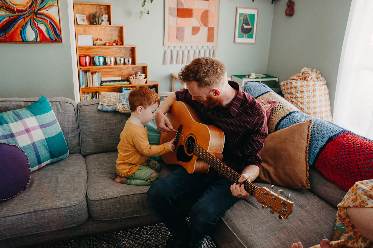 Family, Wedding & Newborn Photographer in Melbourne | Gill Juergens Photography | Bright and Colourful Newborn Photos | Gill Juergens Photography