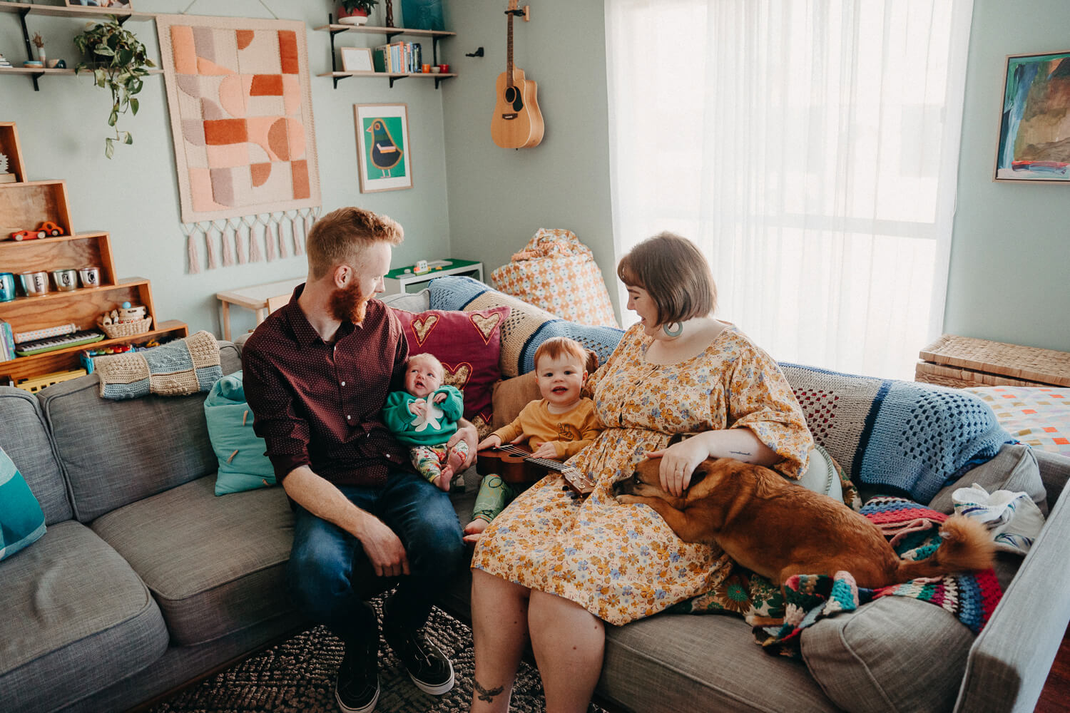 Family, Wedding & Newborn Photographer in Melbourne | Gill Juergens Photography | Bright and Colourful Newborn Photos | Gill Juergens Photography