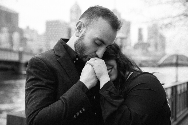 Family, Wedding & Newborn Photographer in Melbourne | Gill Juergens Photography | Engagement - love in the city of Melbourne | Gill Juergens Photography