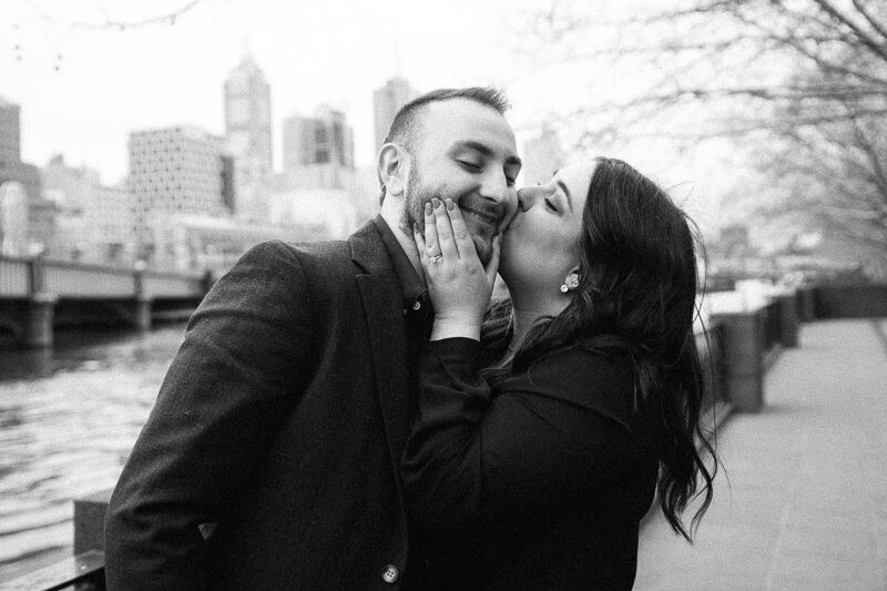 Family, Wedding & Newborn Photographer in Melbourne | Gill Juergens Photography | Engagement - love in the city of Melbourne | Gill Juergens Photography