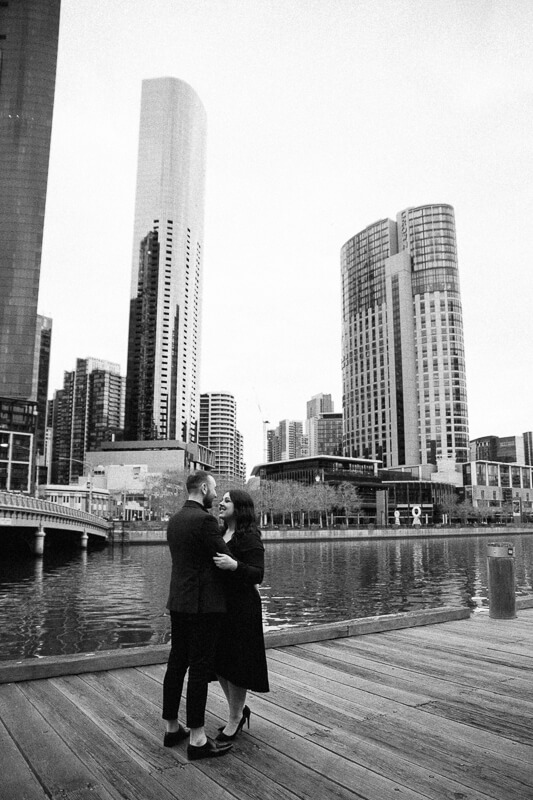 Family, Wedding & Newborn Photographer in Melbourne | Gill Juergens Photography | Engagement - love in the city of Melbourne | Gill Juergens Photography