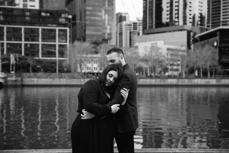 Engagement - love in the city of Melbourne | Gill Juergens Photography