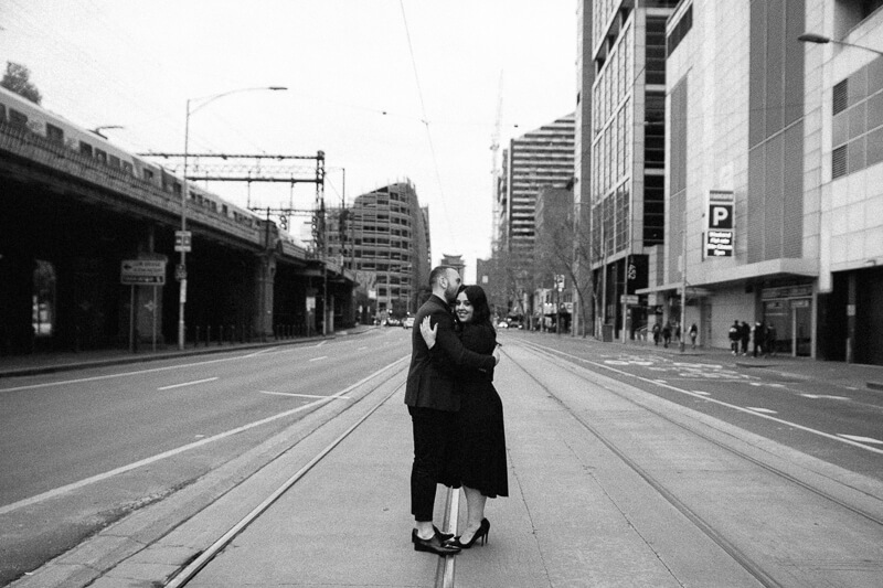 Family, Wedding & Newborn Photographer in Melbourne | Gill Juergens Photography | Engagement - love in the city of Melbourne | Gill Juergens Photography
