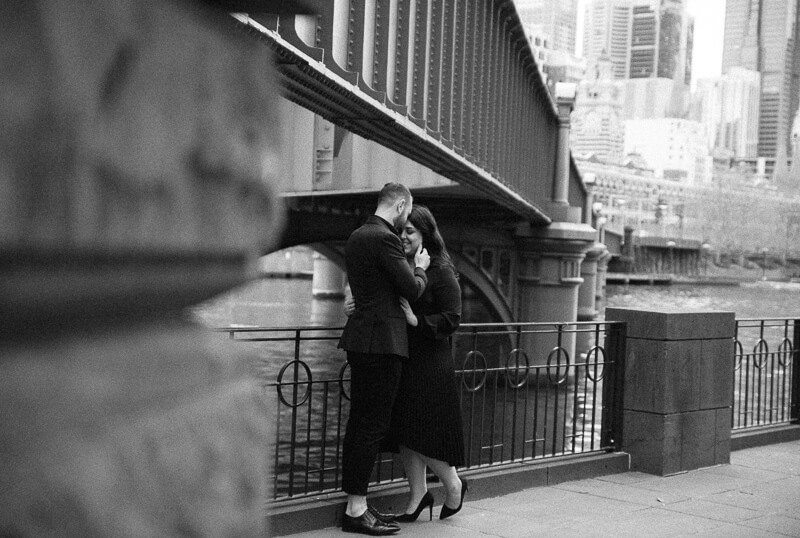 Family, Wedding & Newborn Photographer in Melbourne | Gill Juergens Photography | Engagement - love in the city of Melbourne | Gill Juergens Photography