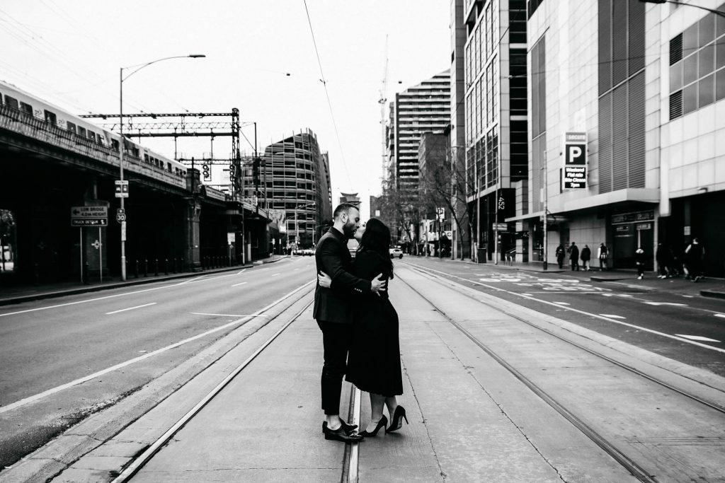 Family, Wedding & Newborn Photographer in Melbourne | Gill Juergens Photography | Engagement - love in the city of Melbourne | Gill Juergens Photography