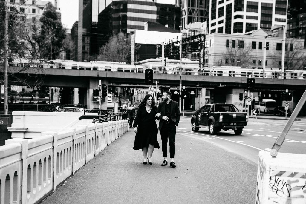 Family, Wedding & Newborn Photographer in Melbourne | Gill Juergens Photography | Engagement - love in the city of Melbourne | Gill Juergens Photography