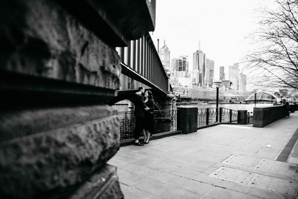Family, Wedding & Newborn Photographer in Melbourne | Gill Juergens Photography | Engagement - love in the city of Melbourne | Gill Juergens Photography