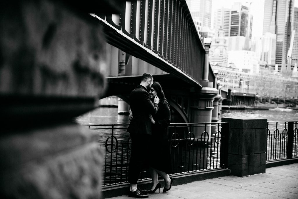 Family, Wedding & Newborn Photographer in Melbourne | Gill Juergens Photography | Engagement - love in the city of Melbourne | Gill Juergens Photography