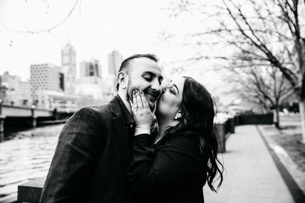 Family, Wedding & Newborn Photographer in Melbourne | Gill Juergens Photography | Engagement - love in the city of Melbourne | Gill Juergens Photography