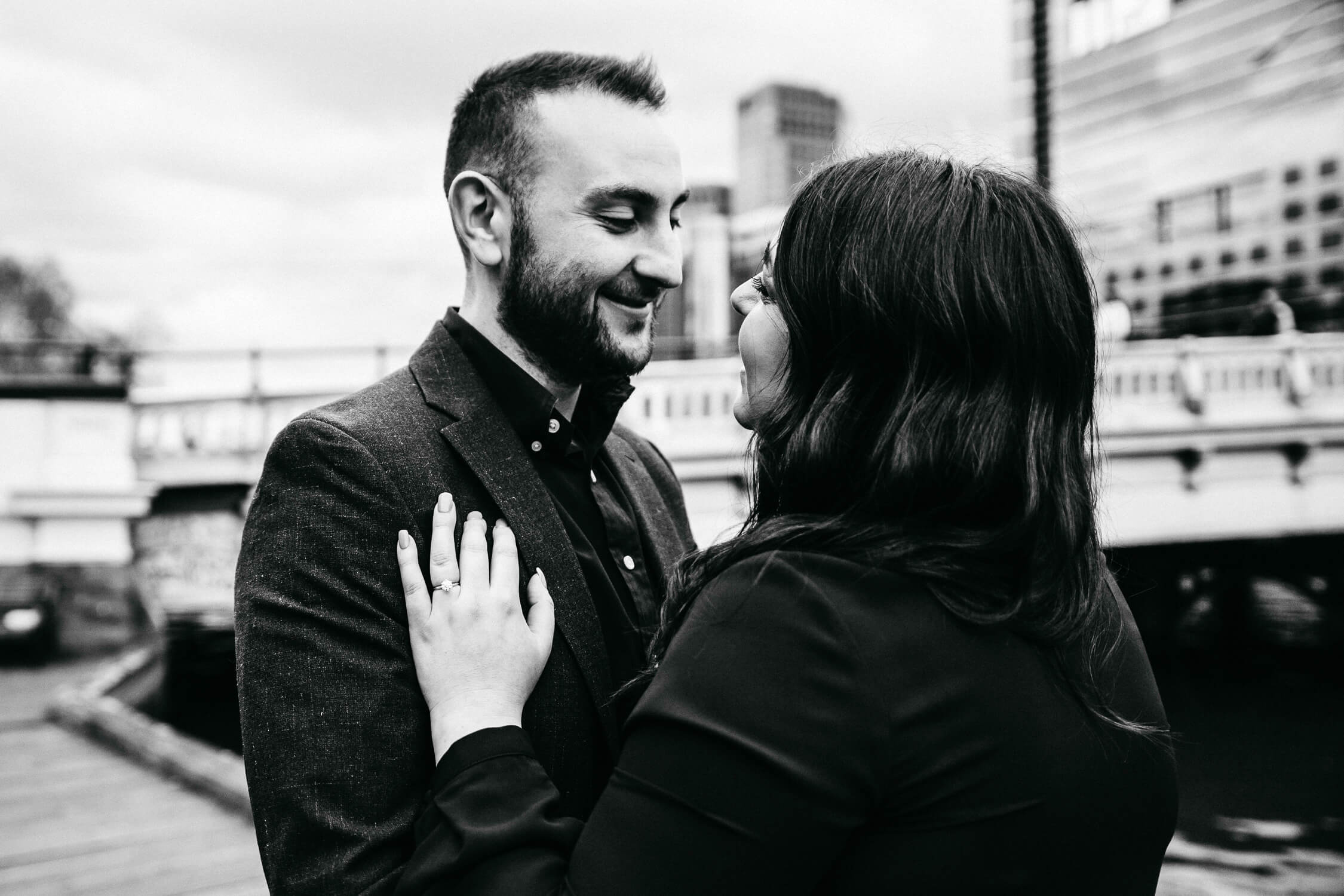 Family, Wedding & Newborn Photographer in Melbourne | Gill Juergens Photography | Engagement - love in the city of Melbourne | Gill Juergens Photography