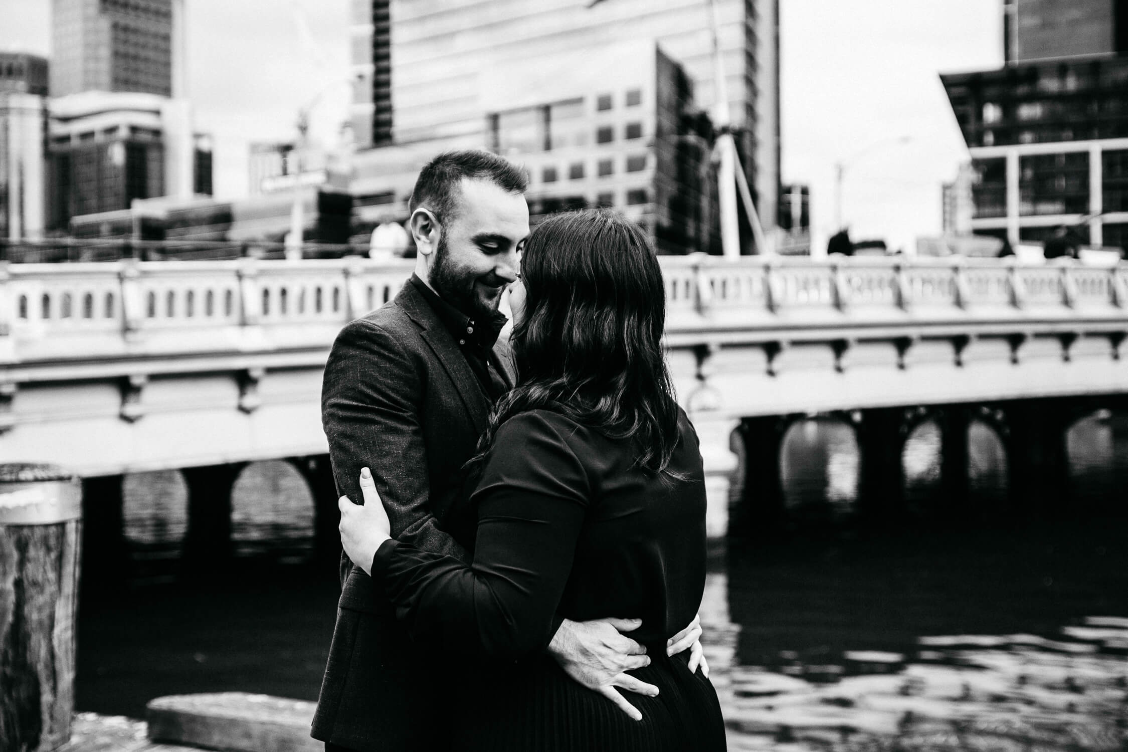 Family, Wedding & Newborn Photographer in Melbourne | Gill Juergens Photography | Engagement - love in the city of Melbourne | Gill Juergens Photography