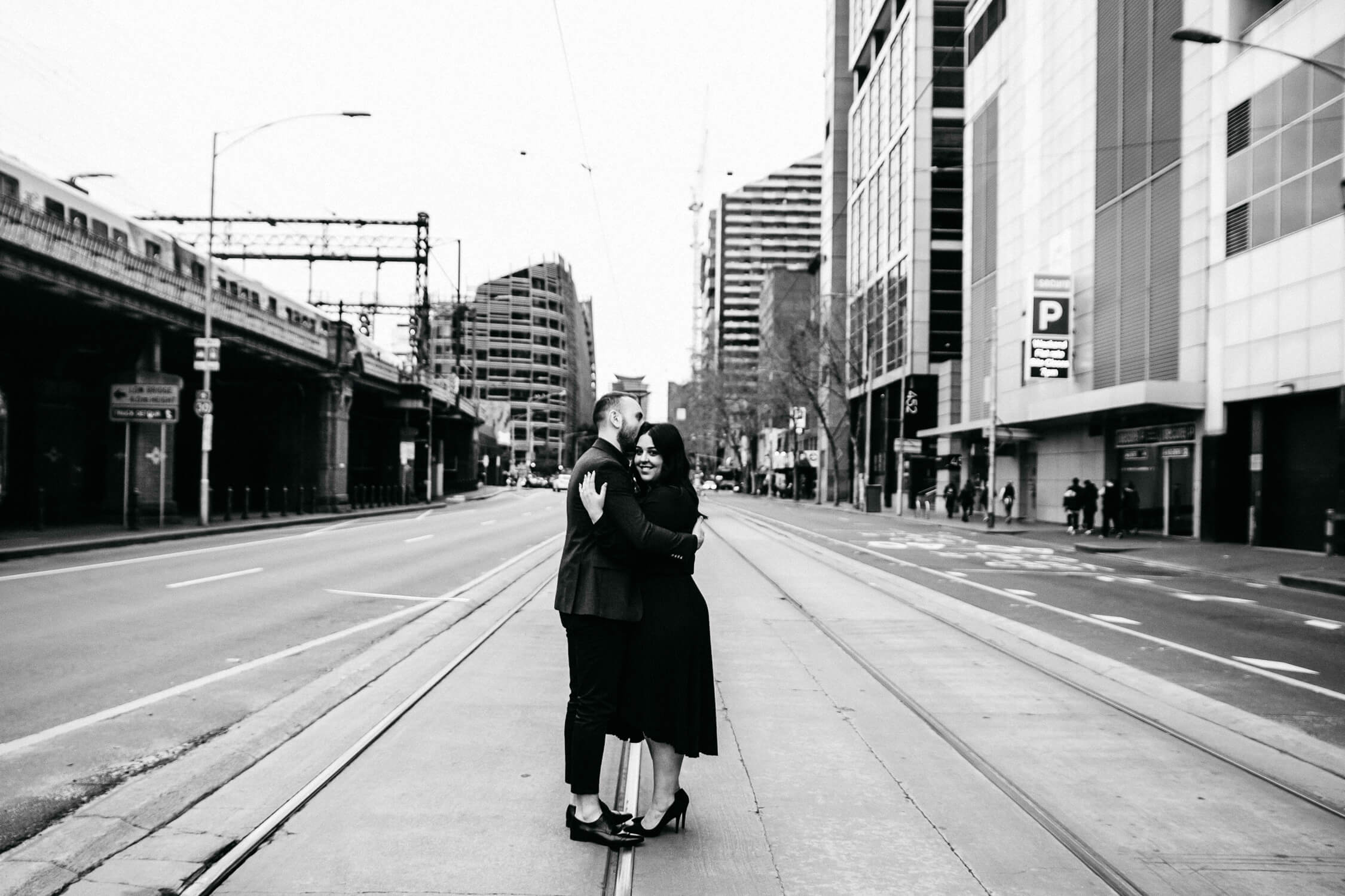 Family, Wedding & Newborn Photographer in Melbourne | Gill Juergens Photography | Engagement - love in the city of Melbourne | Gill Juergens Photography