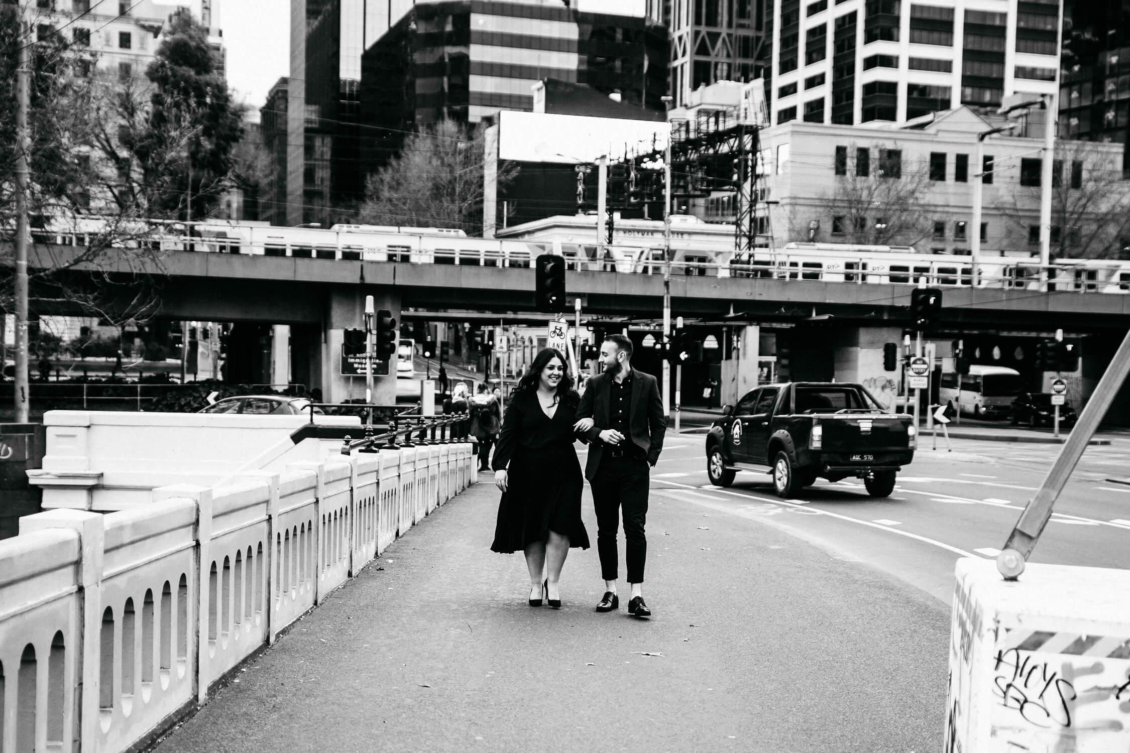Family, Wedding & Newborn Photographer in Melbourne | Gill Juergens Photography | Engagement - love in the city of Melbourne | Gill Juergens Photography