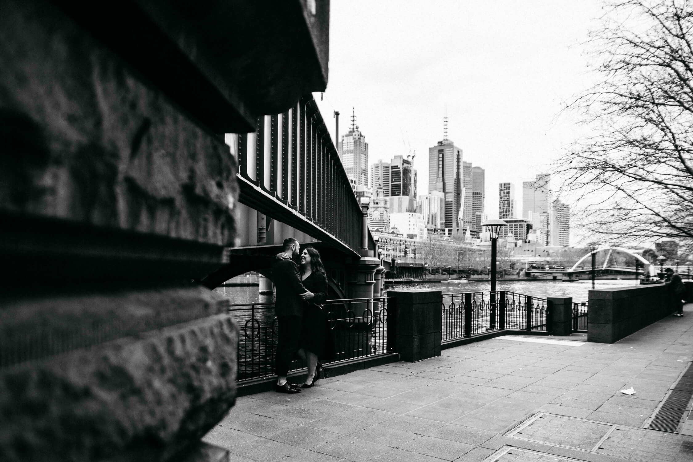 Family, Wedding & Newborn Photographer in Melbourne | Gill Juergens Photography | Engagement - love in the city of Melbourne | Gill Juergens Photography