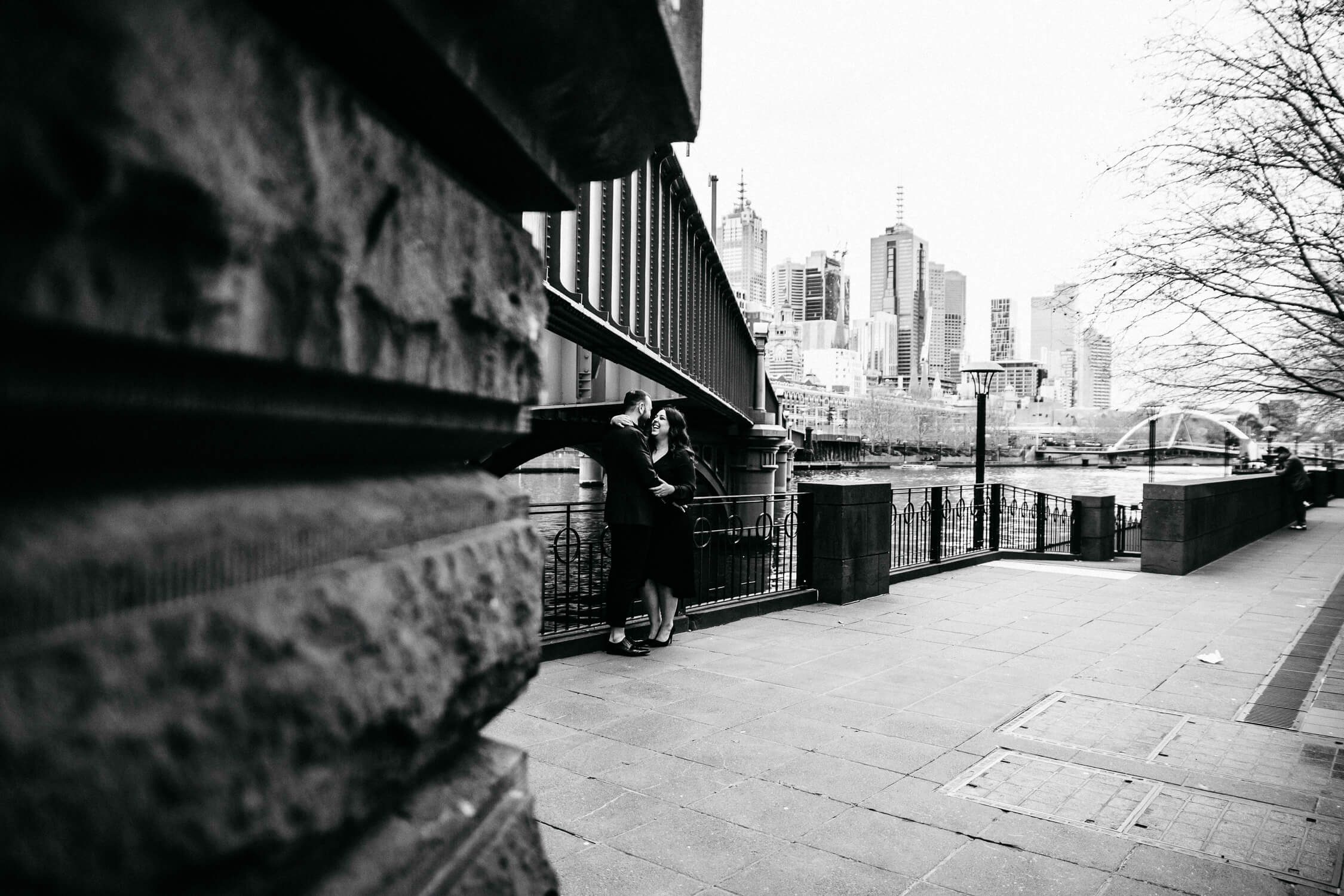 Family, Wedding & Newborn Photographer in Melbourne | Gill Juergens Photography | Engagement - love in the city of Melbourne | Gill Juergens Photography