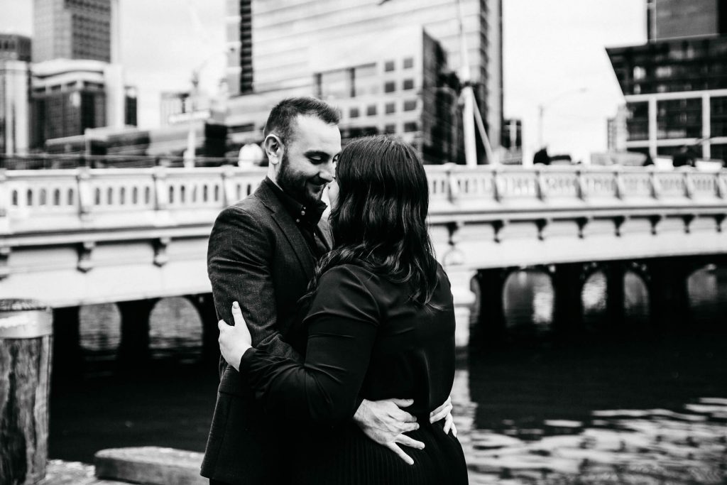 Family, Wedding & Newborn Photographer in Melbourne | Gill Juergens Photography | Engagement - love in the city of Melbourne | Gill Juergens Photography