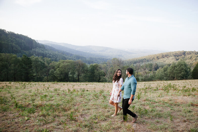 Family, Wedding & Newborn Photographer in Melbourne | Gill Juergens Photography | Engagement photos - love in the hills of the Dandenong Ranges | Gill Juergens Photography