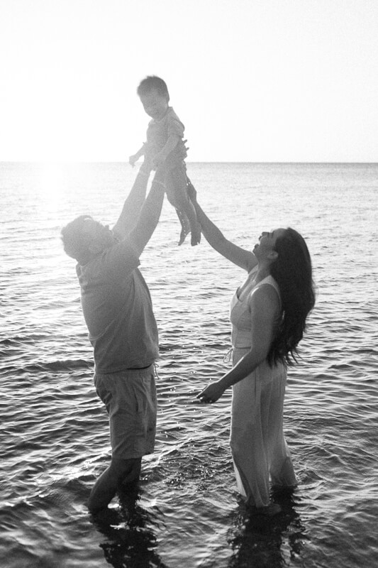 Family, Wedding & Newborn Photographer in Melbourne | Gill Juergens Photography | Family photos on a perfect summer evening at Black Rock Beach | Gill Juergens Photography