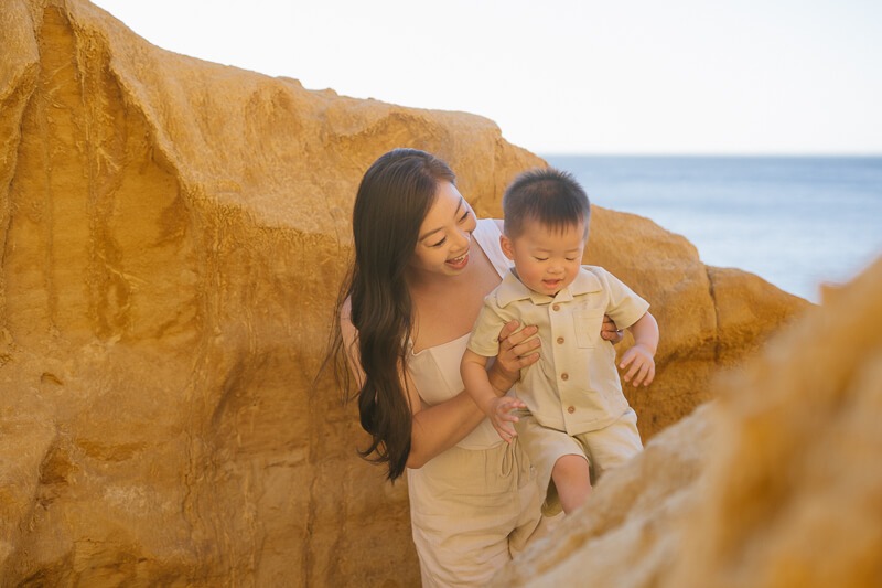 Family, Wedding & Newborn Photographer in Melbourne | Gill Juergens Photography | Family photos on a perfect summer evening at Black Rock Beach | Gill Juergens Photography