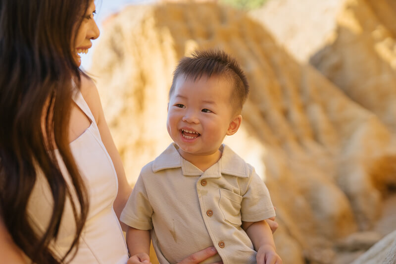 Family, Wedding & Newborn Photographer in Melbourne | Gill Juergens Photography | Family photos on a perfect summer evening at Black Rock Beach | Gill Juergens Photography