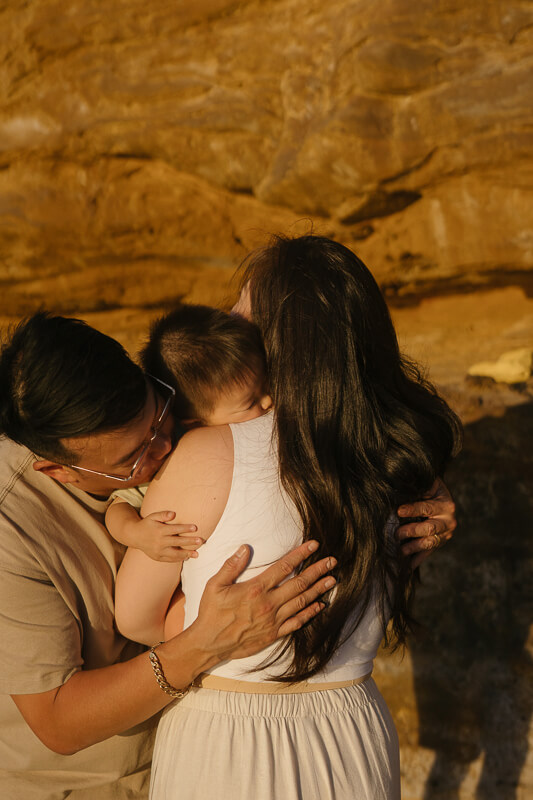 Family, Wedding & Newborn Photographer in Melbourne | Gill Juergens Photography | Family photos on a perfect summer evening at Black Rock Beach | Gill Juergens Photography