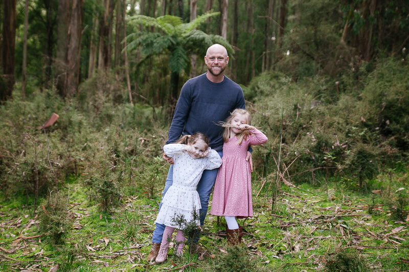 Family, Wedding & Newborn Photographer in Melbourne | Gill Juergens Photography | Family photos in Kallista, The Dandenong Ranges | Gill Juergens Photography