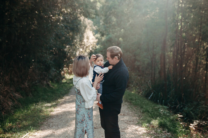 Family, Wedding & Newborn Photographer in Melbourne | Gill Juergens Photography | First birthday milestones with family photos in Olinda | Gill Juergens Photography