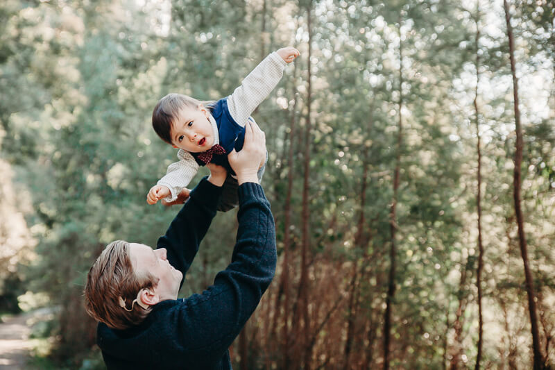 Family, Wedding & Newborn Photographer in Melbourne | Gill Juergens Photography | First birthday milestones with family photos in Olinda | Gill Juergens Photography