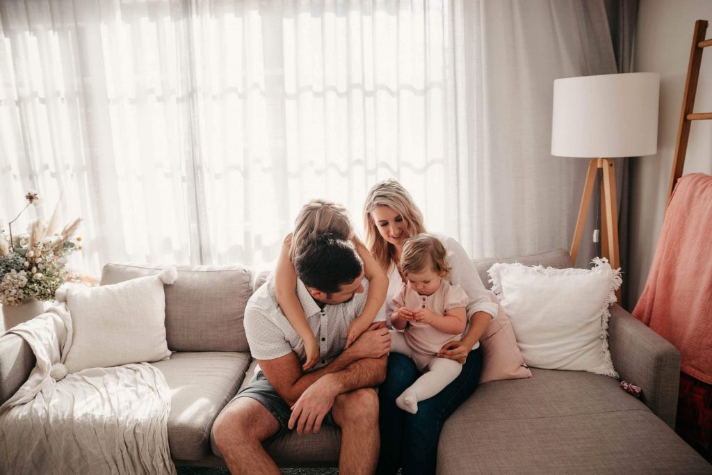 Family, Wedding & Newborn Photographer in Melbourne | Gill Juergens Photography | Idyllic in home lifestyle session | Gill Juergens Photography
