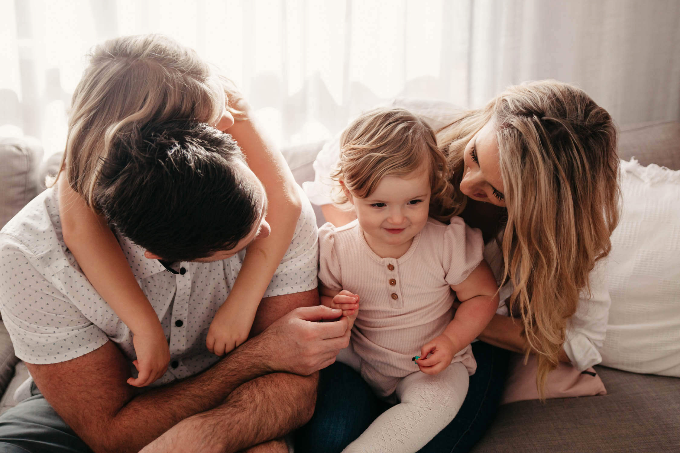 Family, Wedding & Newborn Photographer in Melbourne | Gill Juergens Photography | Idyllic in home lifestyle session | Gill Juergens Photography