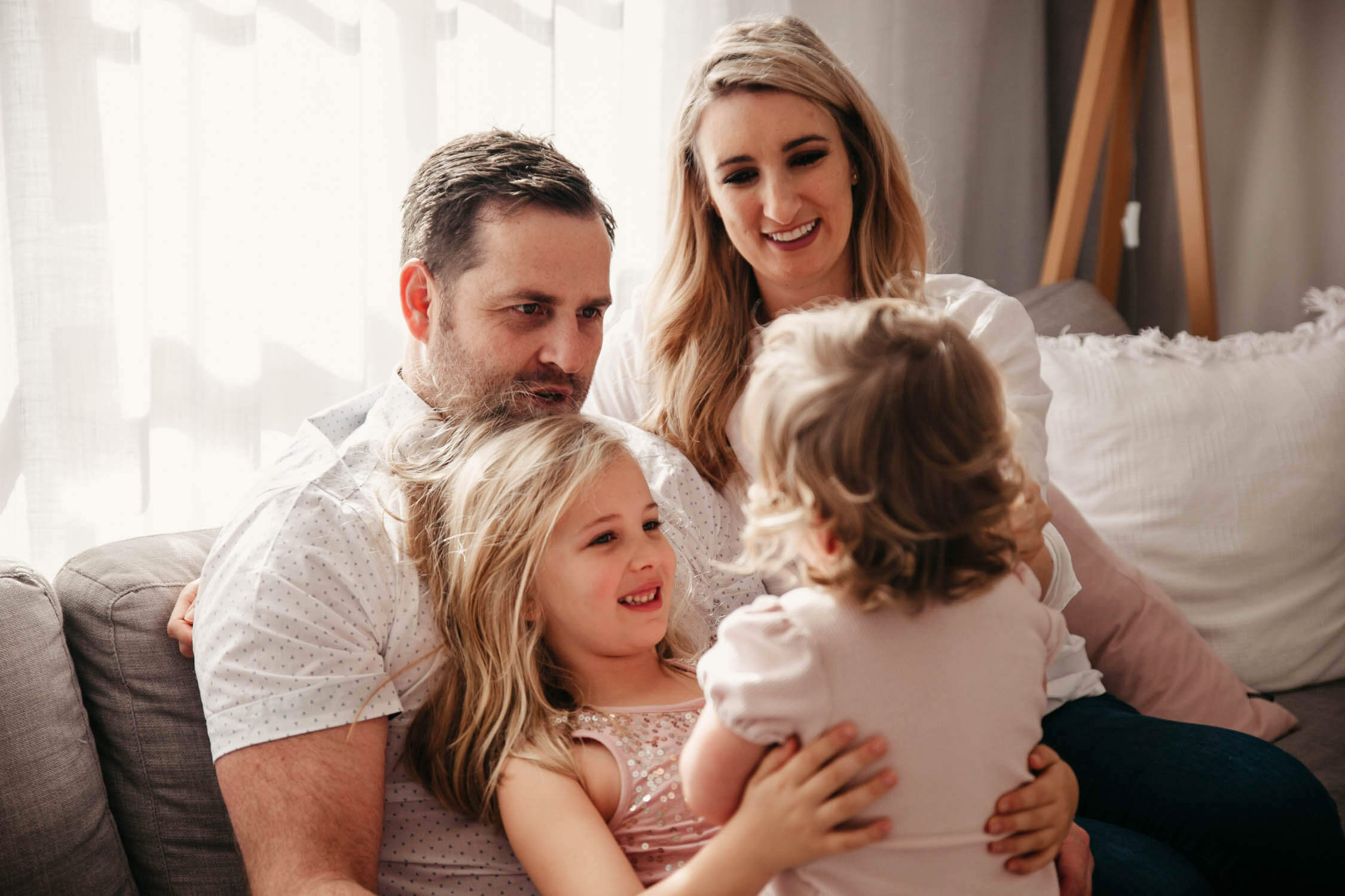 Family, Wedding & Newborn Photographer in Melbourne | Gill Juergens Photography | Idyllic in home lifestyle session | Gill Juergens Photography