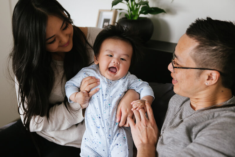 Family, Wedding & Newborn Photographer in Melbourne | Gill Juergens Photography | In home lifestyle family photos fun in Melbourne | Gill Juergens Photography