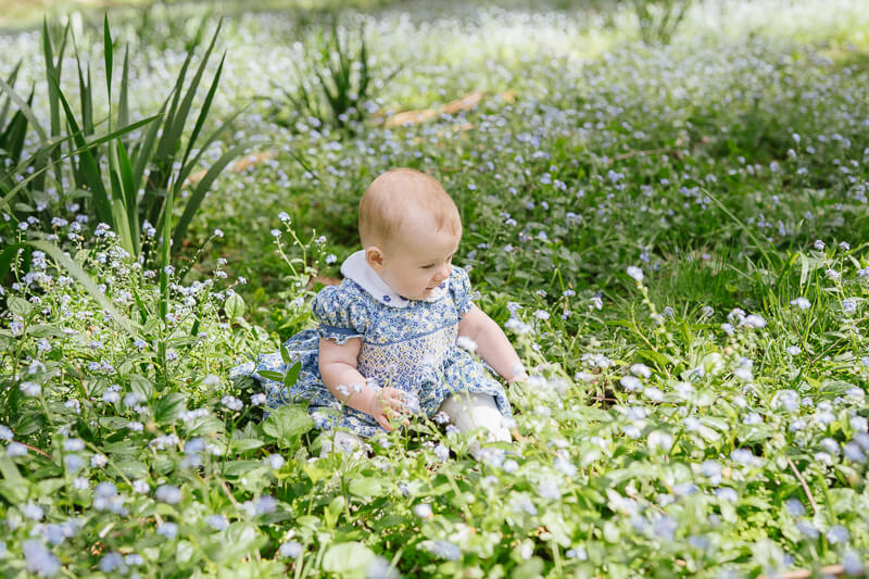 Family, Wedding & Newborn Photographer in Melbourne | Gill Juergens Photography | Spring family photos with baby June | Gill Juergens Photography