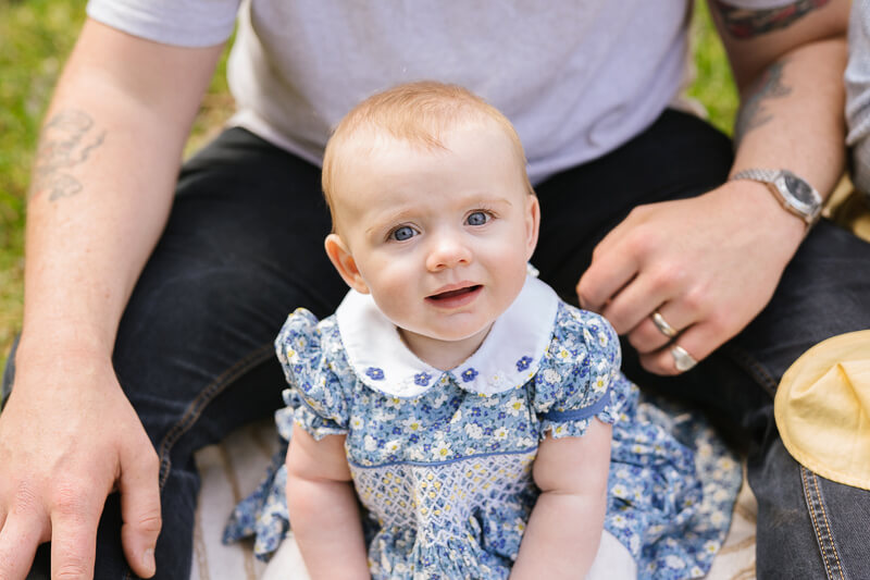 Family, Wedding & Newborn Photographer in Melbourne | Gill Juergens Photography | Spring family photos with baby June | Gill Juergens Photography