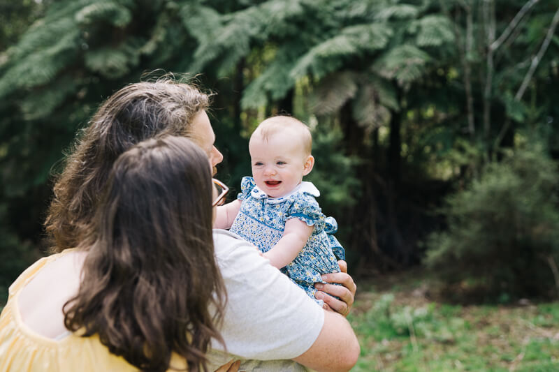 Family, Wedding & Newborn Photographer in Melbourne | Gill Juergens Photography | Spring family photos with baby June | Gill Juergens Photography