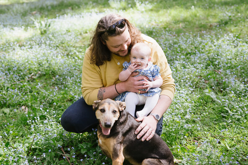 Family, Wedding & Newborn Photographer in Melbourne | Gill Juergens Photography | Spring family photos with baby June | Gill Juergens Photography