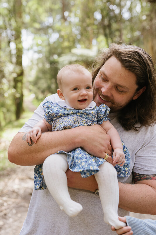 Family, Wedding & Newborn Photographer in Melbourne | Gill Juergens Photography | Spring family photos with baby June | Gill Juergens Photography