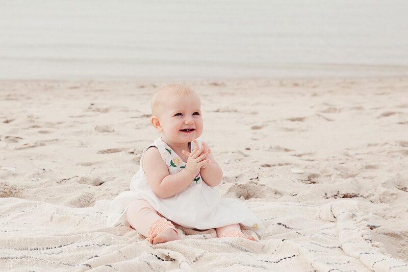 Family, Wedding & Newborn Photographer in Melbourne | Gill Juergens Photography | Summer evening fun at the beach in Melbourne | Gill Juergens Photography