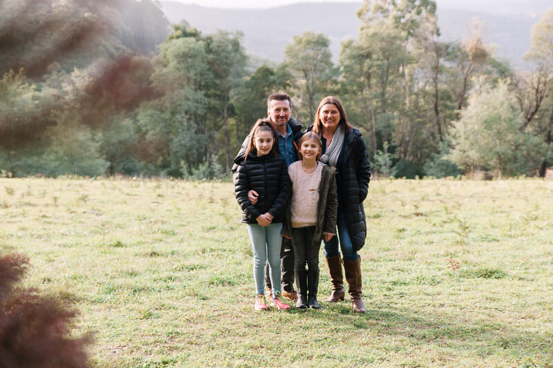 Family, Wedding & Newborn Photographer in Melbourne | Gill Juergens Photography | Winter fun in the hills with family photos | Gill Juergens Photography