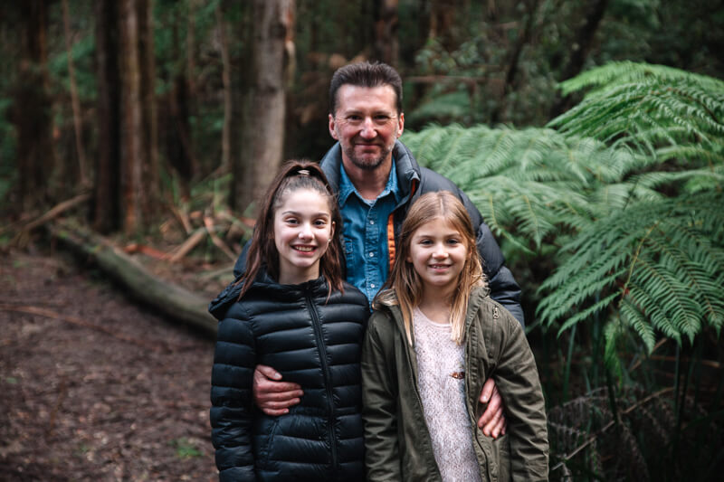 Family, Wedding & Newborn Photographer in Melbourne | Gill Juergens Photography | Winter fun in the hills with family photos | Gill Juergens Photography