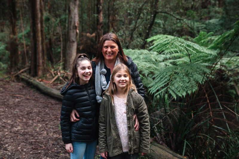 Family, Wedding & Newborn Photographer in Melbourne | Gill Juergens Photography | Winter fun in the hills with family photos | Gill Juergens Photography