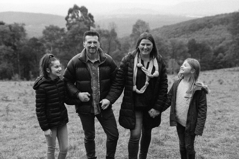 Family, Wedding & Newborn Photographer in Melbourne | Gill Juergens Photography | Winter fun in the hills with family photos | Gill Juergens Photography
