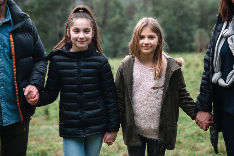 Family, Wedding & Newborn Photographer in Melbourne | Gill Juergens Photography | Winter fun in the hills with family photos | Gill Juergens Photography