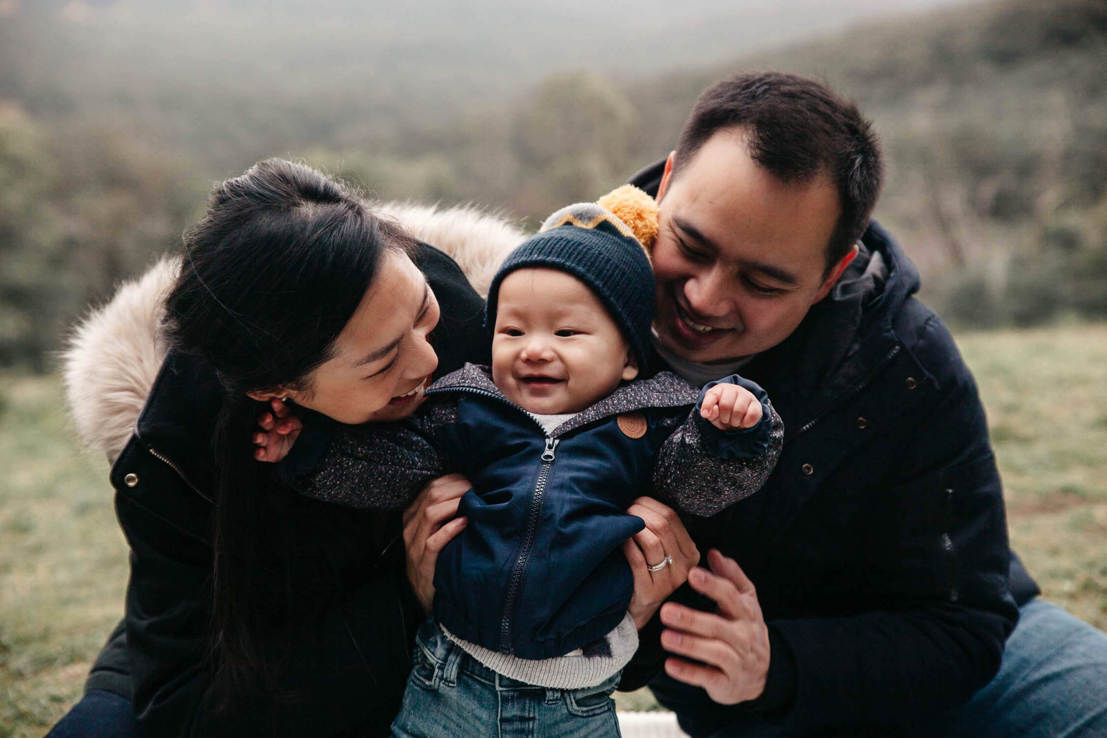 Family, Wedding & Newborn Photographer in Melbourne | Gill Juergens Photography | Winter fun | Gill Juergens Photography