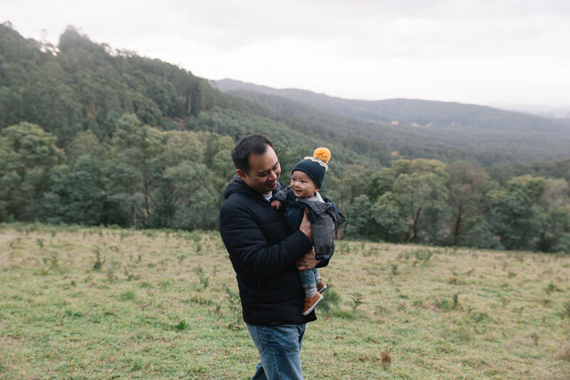 Family, Wedding & Newborn Photographer in Melbourne | Gill Juergens Photography | Winter fun with family photos in the Dandenong Ranges | Gill Juergens Photography