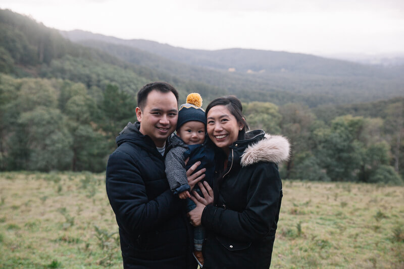 Family, Wedding & Newborn Photographer in Melbourne | Gill Juergens Photography | Winter fun with family photos in the Dandenong Ranges | Gill Juergens Photography