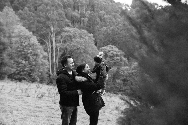 Family, Wedding & Newborn Photographer in Melbourne | Gill Juergens Photography | Winter fun with family photos in the Dandenong Ranges | Gill Juergens Photography