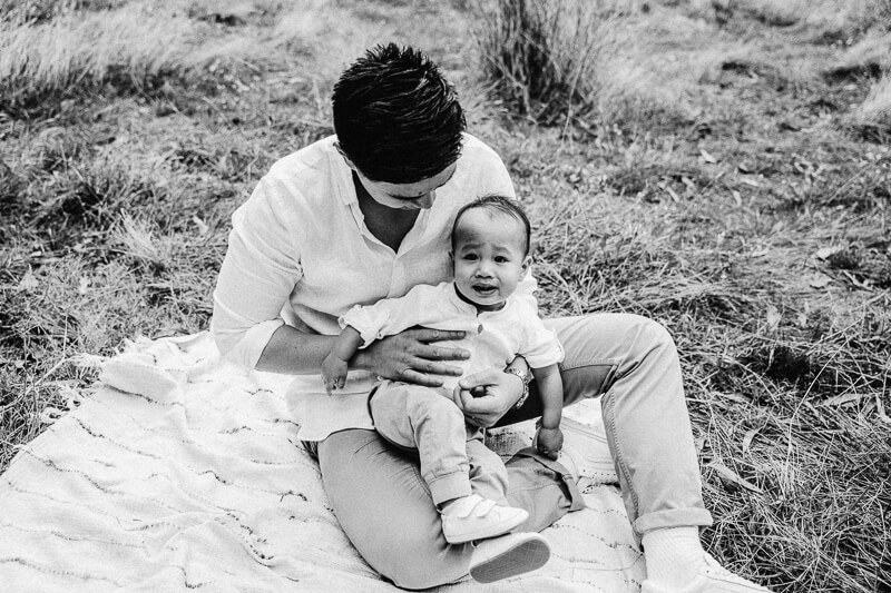Family, Wedding & Newborn Photographer in Melbourne | Gill Juergens Photography | Fun family photos in the hills | Gill Juergens Photography